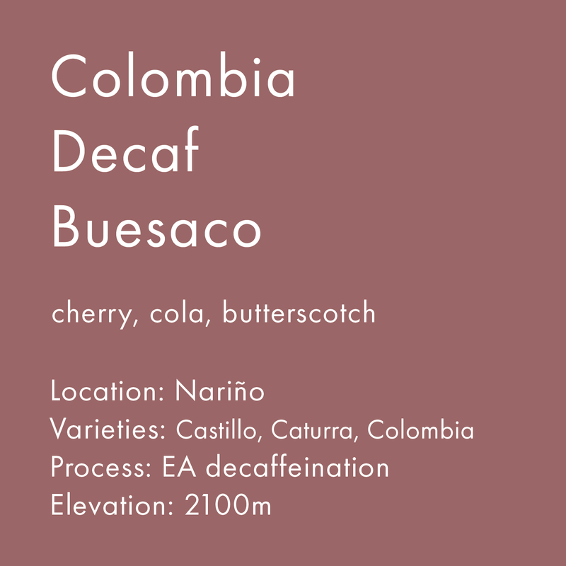 Colombia Decaf Buesaco