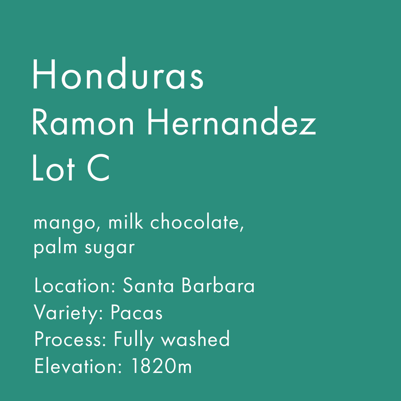 Honduras Ramon Hernandez Lot C